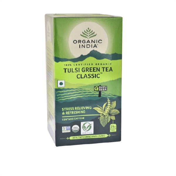 Organic India Tulsi Green Tea - Classic